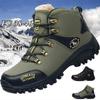 38-46 Men's Snow Boots Safety Work Shoes Waterproof and Anti-smashing Hiking Boots