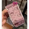 3D Bow Hello Kitty Transparent Case For Xiaomi Redmi Note 15 Pro 15C 5G 14C Note 14 13 12 Pro Plus 13C 5G 4G Thin Phone Casing