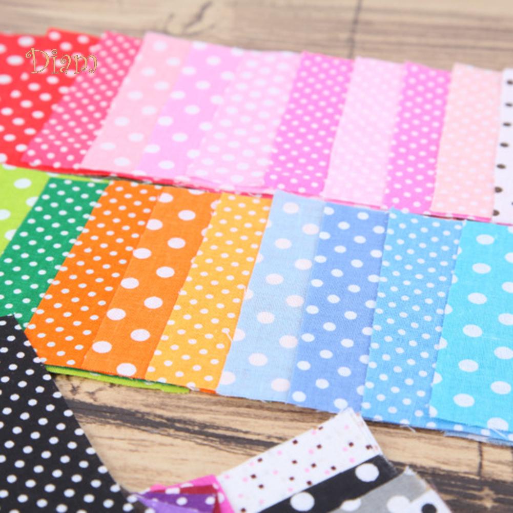 Белый медведь 30/50 шт. 10 см x 10 см цветочный принт DIY Лоскутная ткань Швейный материал для квилтинга