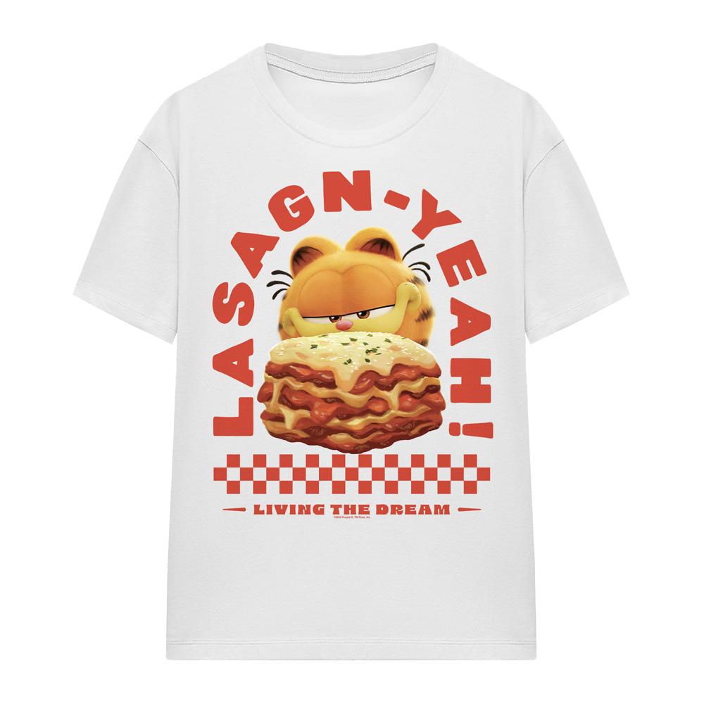 Garfield Movie Unisex Adult Lasagnyeah T-Shirt