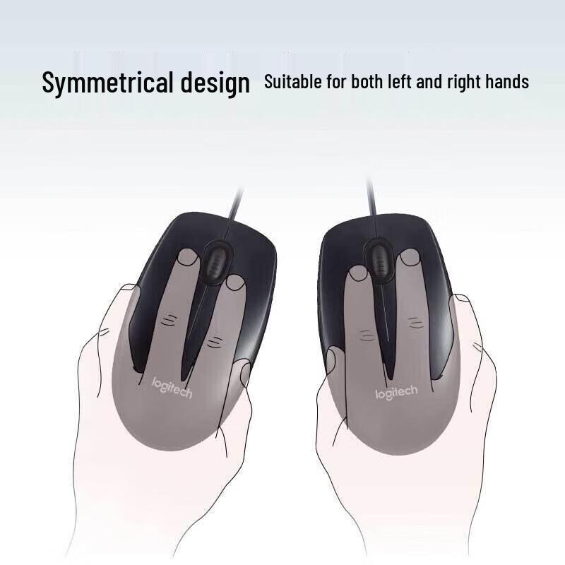 Logitech M90 Проводная оптическая мышь