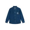 Новая футболка MLB New York Yankees SS24 Унисекс Индиго 3ADRM0241-50INS