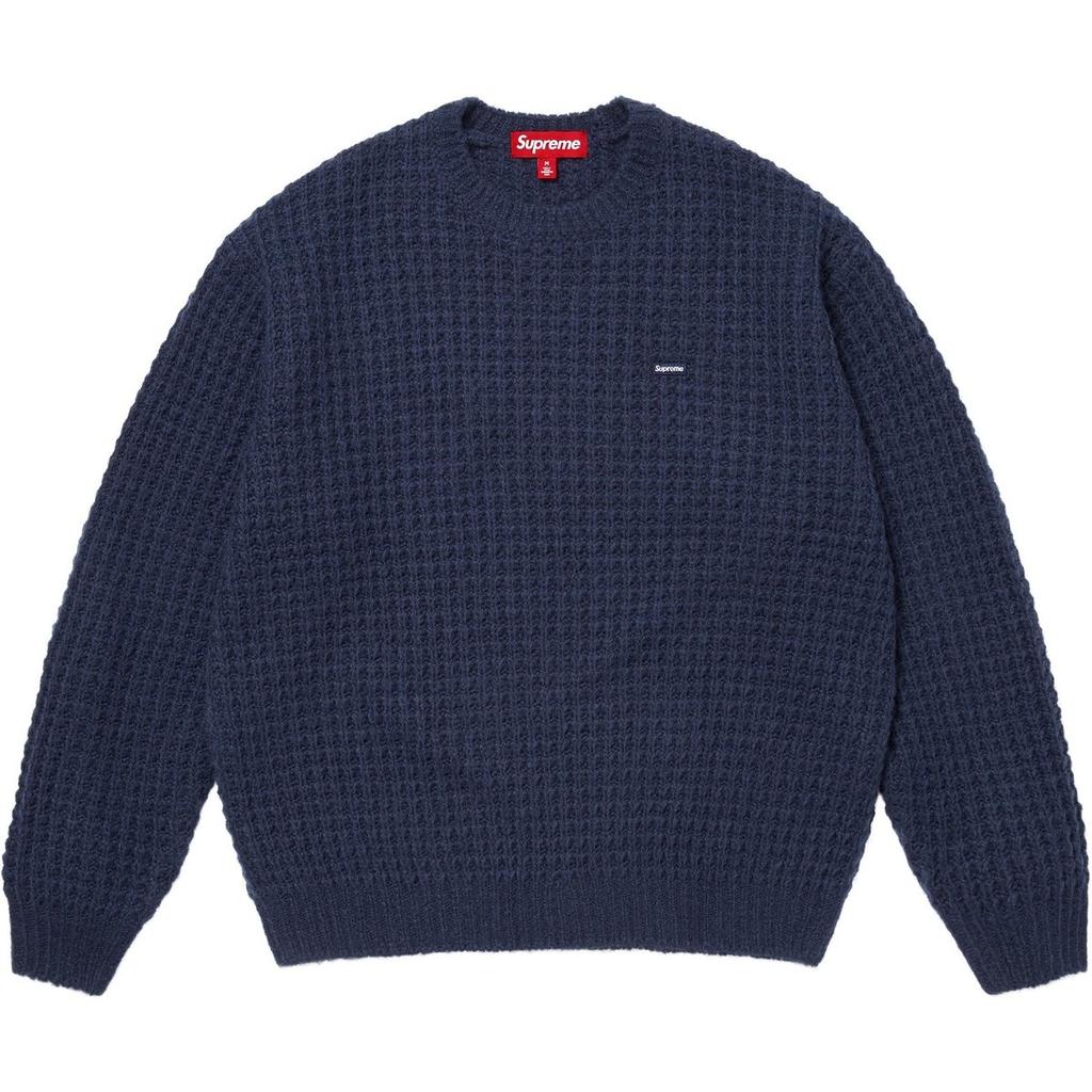 Supreme FW25 Small Box Waffle Sweater Unisex SUP-FW25-157