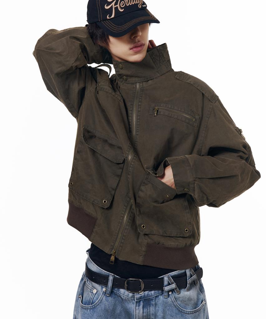 AAKAM Waxed Hunting Jacket (Brown)