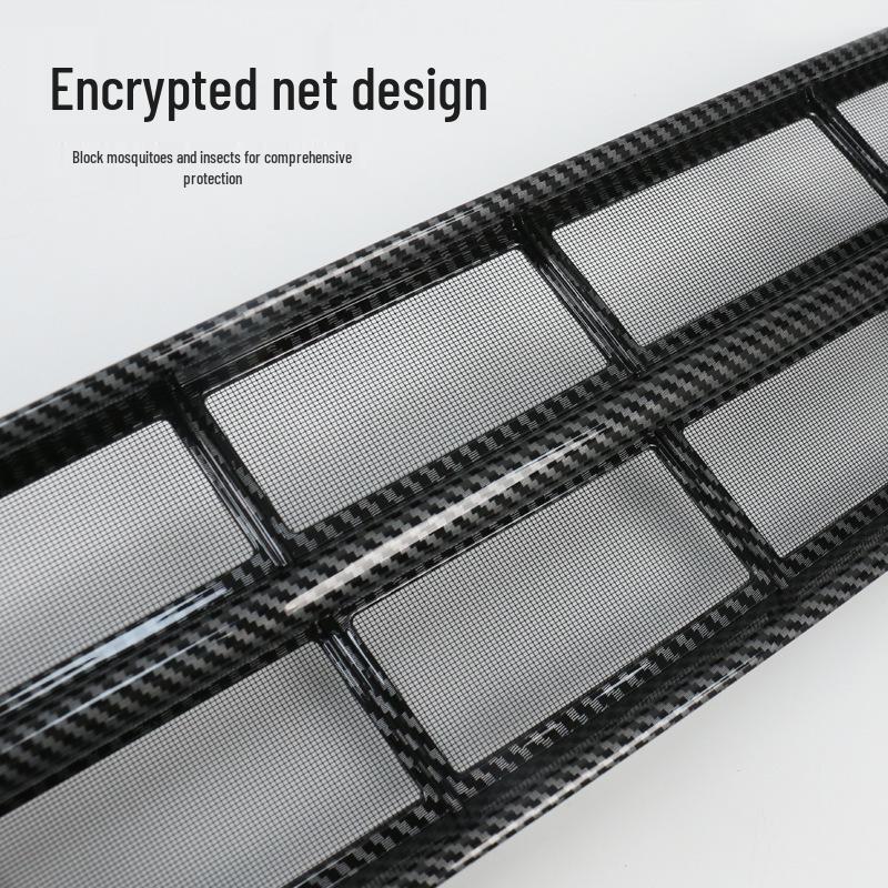Накладка на решетку радиатора от насекомых для переднего бампера Nio ET5