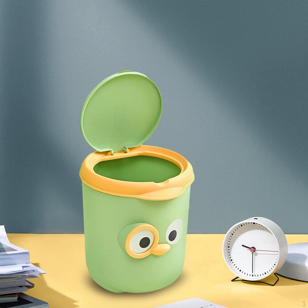 Мини-настольный мусорный бак, небольшая мусорная корзина, крошечная корзина для мусора на столешнице для стола