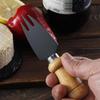 В наличии Набор ножей для сыра из черной нержавеющей стали: Масло мазать, Вилка для тостов, Нож для джема.