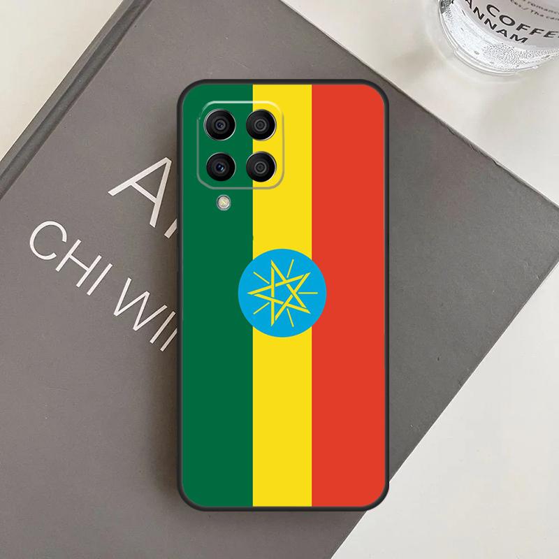 Ethiopia Flag Case For Samsung Galaxy M15 M35 M55 M56 M36 M16 M06 M31 M13 M33 M53 M12 M32 M52 M14 M34 M54