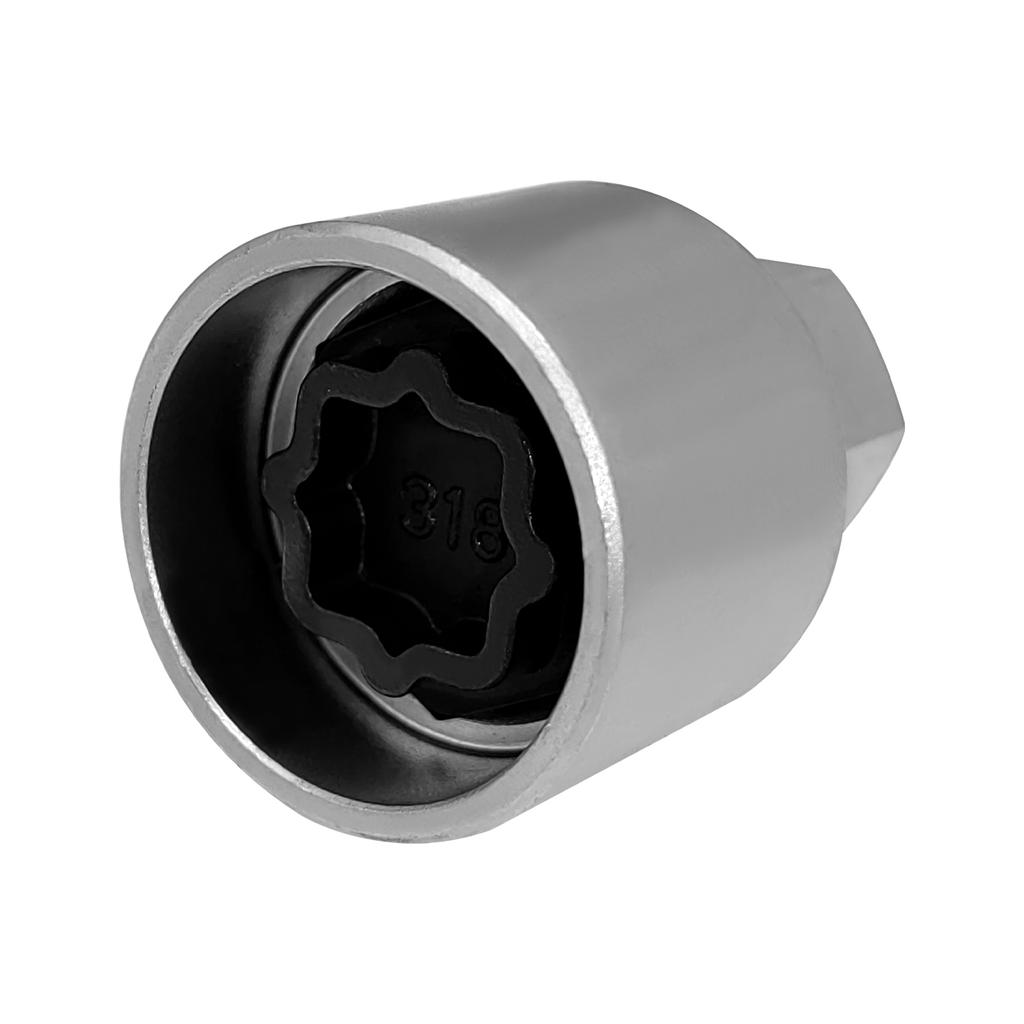 Replacement for Mercedes Benz Security Master Locking Wheel Nut Key 318 Anti-theft Screw Socket