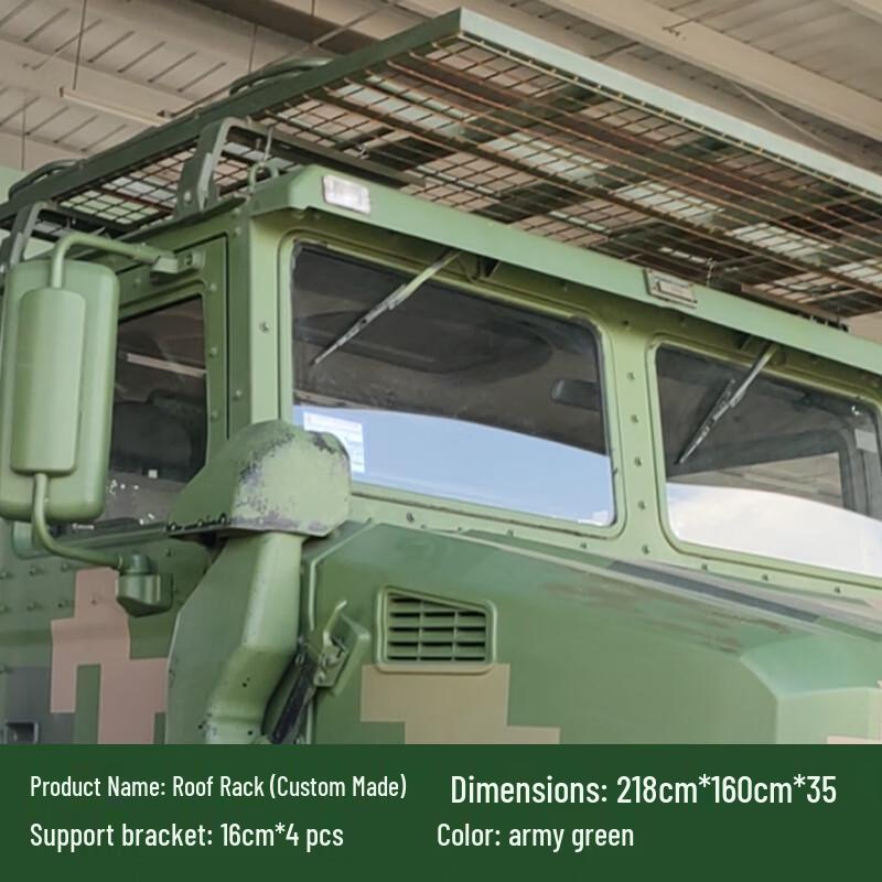 Универсальный багажник на крышу для легкого грузовика из нержавеющей стали