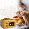 Мебель для котят Кровать для кошек Когтеточка Когтеточка для котят Когтеточка-кровать для питомца Домашняя кровать Когтеточка для кошек