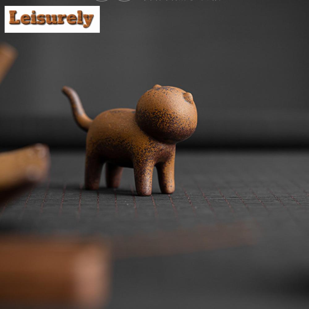 Соус Глазурованный Грубый Керамика Чайный питомец Старый Камень Грязь Жаба Чайная Фигурка Держатель Крышки Чайника Статуэтка для Чайной Церемонии Принадлежности Для Чайной Церемонии Украшения