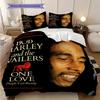 Bob Marley Performance Set Bedding 1 Duvet Cover 2 Pillowcase Without Core Soft And Comfortable Duvet Cover And Pillowcase Bedding Set