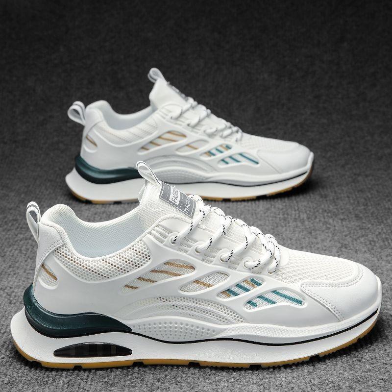 Летние новые мужские кроссовки Breathanle Air Cushion Кроссовки для бега Tennis Train Shoe Легкие нескользящие туфли на плоской подошве Tenis Masculino