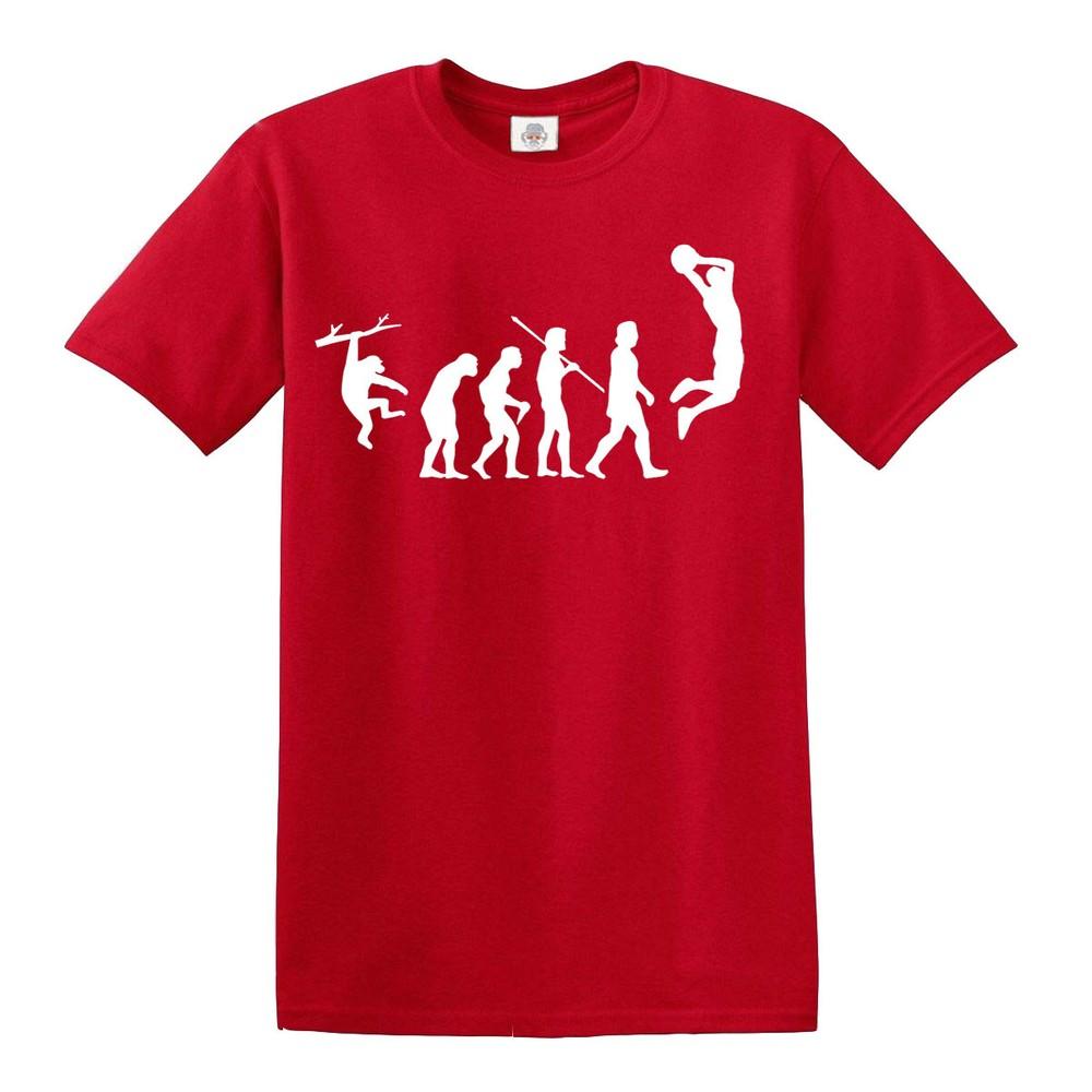 The evolution of basketball tshirt funny christmas gift top tee tshirt