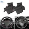 Ручная оплетка, автомобильный Стайлинг, чехол на руль, кожаная отделка для Honda City 2002-2008 Civic 2002 2003 2004 2005 Fit Jazz 2001-2005