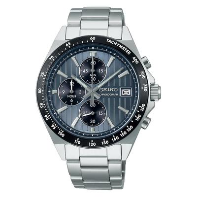 Наручные часы Seiko Selection S Series Battery Operated Quartz Chronograph Three SBTR041 Silver [Seiko Watch] Мужские (Вертикальные глаза)