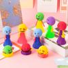 20 шт. Яркие прыгающие куклы из ЭВА на пружине для детей, подарки на день рождения, подарки гостям, школьные призы, наполнение для подарочных пакетов и пиньяты