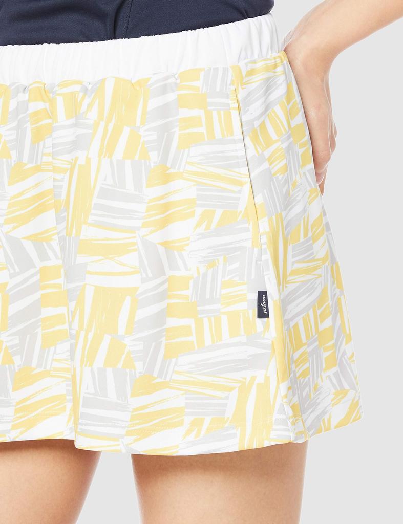 Tennis Skirt YEL Small [Prince] Women's (072)