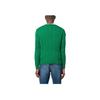 Polo Ralph Lauren Ss22 Solid Color Logo Embroidered Cable Knit Sweater Men Sweater Green 710775885-042