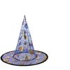 Hat Pentagram Cap Pointed Cap Favor Bronzing Wizard Cap Halloween Hat Witch Hat Magician Hat
