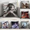 M-Магистр Дьявольского Культа Аниме Наволочка Диван Декоративный Дом Двусторонняя Печать Плюшевые Квадратные Наволочки для Подушек Декор Подушки Чехол