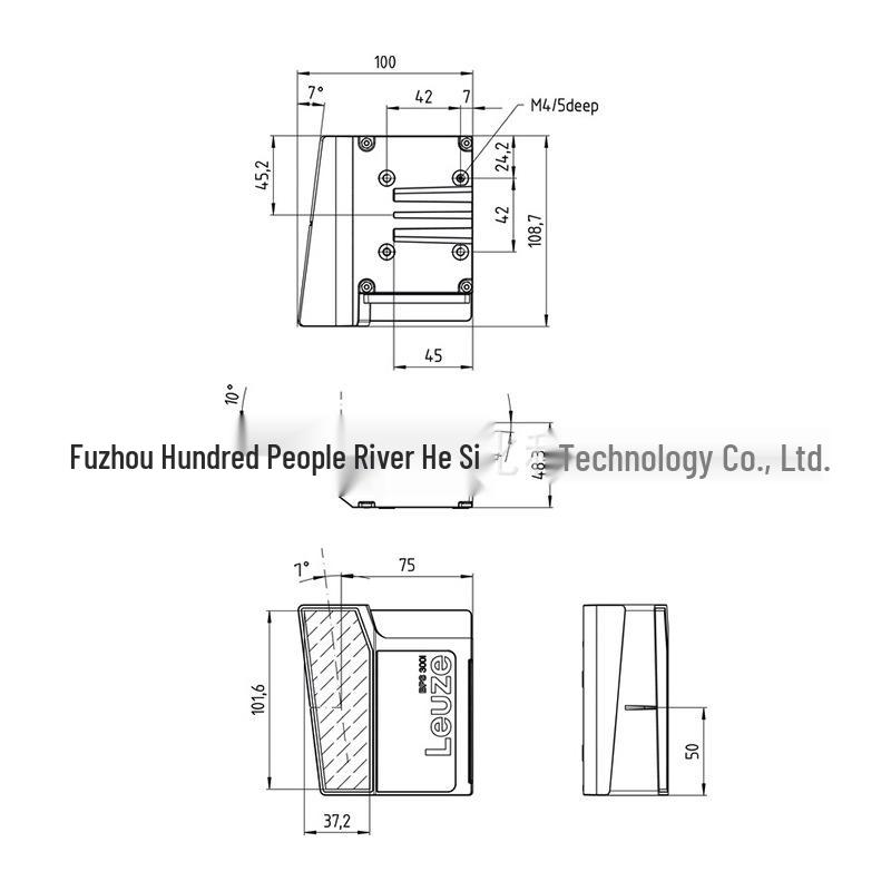 Датчик позиционирования по штрих-коду Leuze BPS 307i SM 100 D 50125678 - Новый