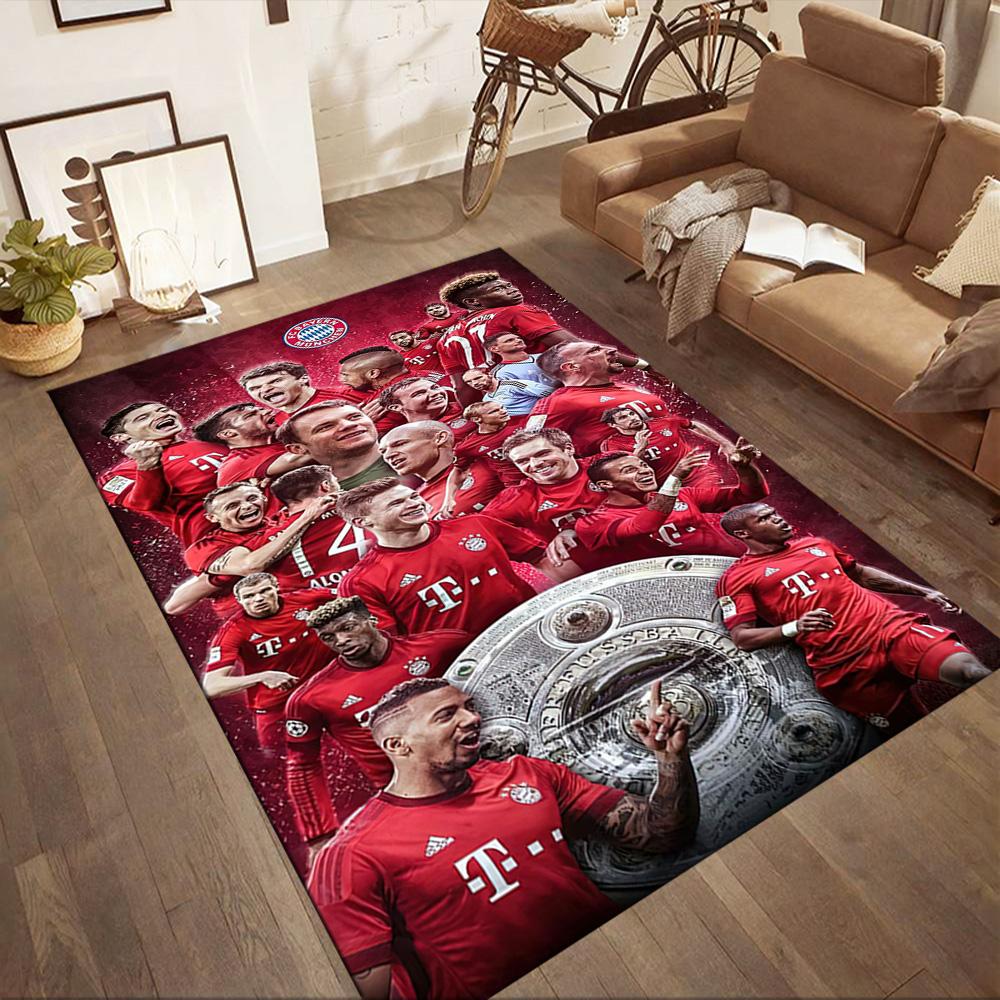 Bayern Munich Carpet Suitable for Kitchen Dormitory Bedrooms Game Room Antislip Carpet Anime Office Decor Wedding Party Gift