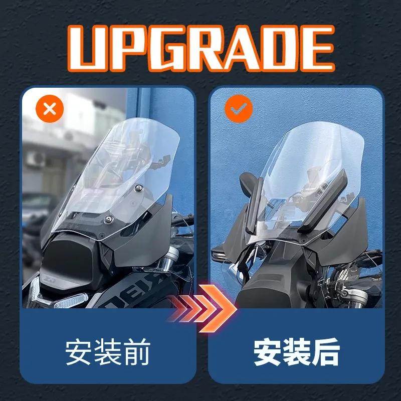 Motorcycle Windshield Trim Strip Bracket Kit WindScreen For BMW R1200GS R1250GS R1300GS ADV Adventure R 2013-