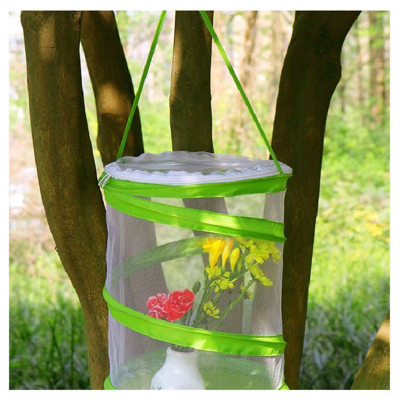 Outdoor Mesh Bird Trap With Zipper Cover For Pet Birds And Butterfly Collection