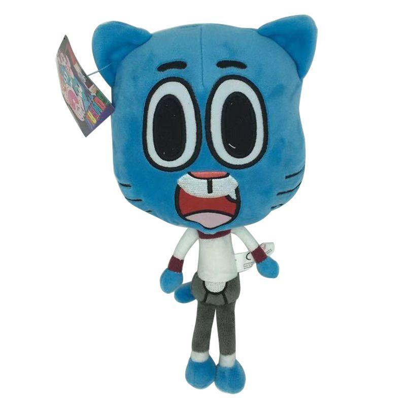 Ultra Soft 9.84" The Amazing World Of Gumball Darwin Plush Toy Perfect For Kids