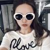 Stylish Women'S Small Frame Oval Sunglasses Latest Cool Multi Color Design Glasses Classic Style Designer Shades Uv400 Protection Eye Wear