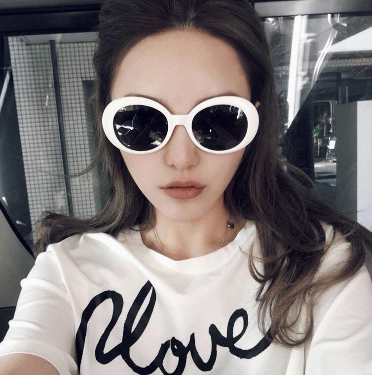 Stylish Women'S Small Frame Oval Sunglasses Latest Cool Multi Color Design Glasses Classic Style Designer Shades Uv400 Protection Eye Wear