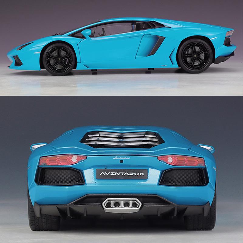 1/18 WELLY Lamborghini Aventador LP700-4 модель автомобиля из сплава, литая под давлением металлическая игрушечная машина, модель автомобиля, коллекция высокой имитации, детские подарки