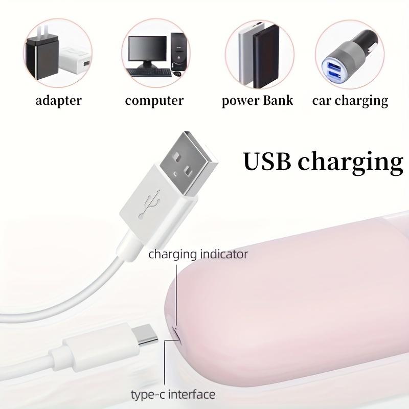 Триммер для удаления волос на ногах Электробритва Женская бритва Электробритва с зарядкой через USB Двойной нож для ног Безболезненное удаление волос под мышками