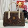 Retro Exquisite Embossed Women's Leather Bag Versatile Large Capacity Shoulder Bags