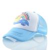 Kids Cute Baseball Cap Summer Rainbow Snapback Sun Visor Hats For Boys And Girls Children Mesh Caps