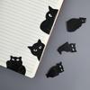 1 Set Bookmarks Set Kawaii Cat-themed Design Heavy-duty Magnetic Easy To Carry Secure Page Marker Resistant To Fading Bookmark