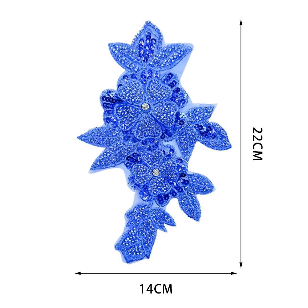 Бусины для ногтей 3D Цветочная наклейка DIY Цветок на грудь Аксессуары для одежды для сценических выступлений