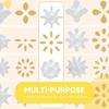 4pcs Reusable Flower Floral Dotting Tools Moon Pattern Embossing Tool  for DIY Graffiti