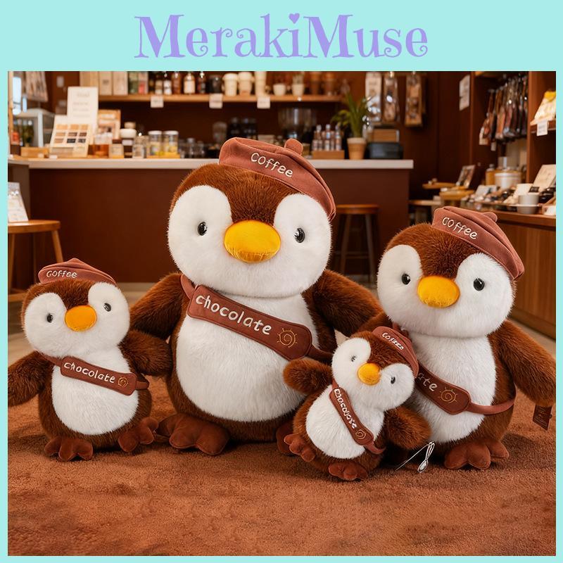 Melard Penguin Plush Toy With Soft Pp Cotton Filling For Kids Bedroom Decor