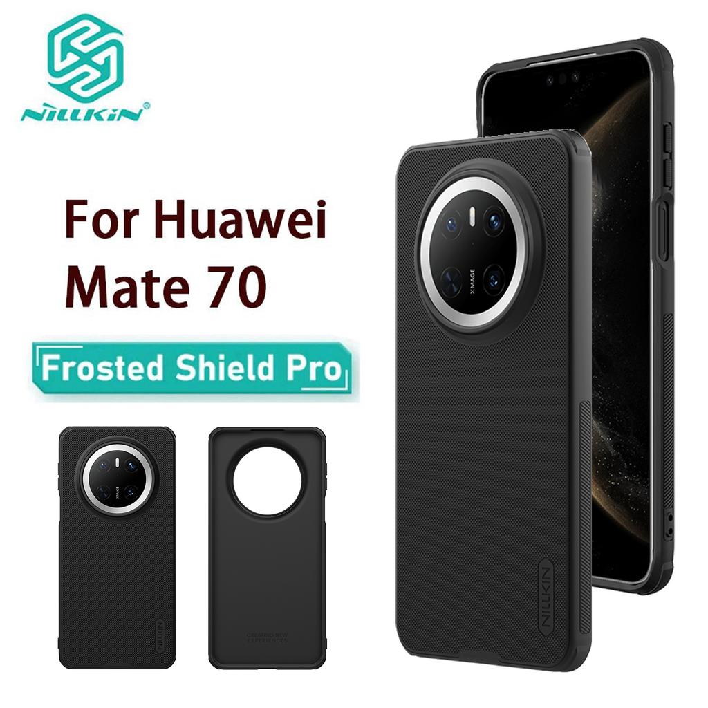 For Huawei Mate 70 Phone Case Nillkin Super Frosted Shield Pro Hard PC+TPU Shell Shockproof Back Cover