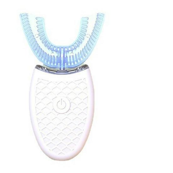 Rechargeable Ultrasonic U-shaped Whitening Toothbrush for Lazy People