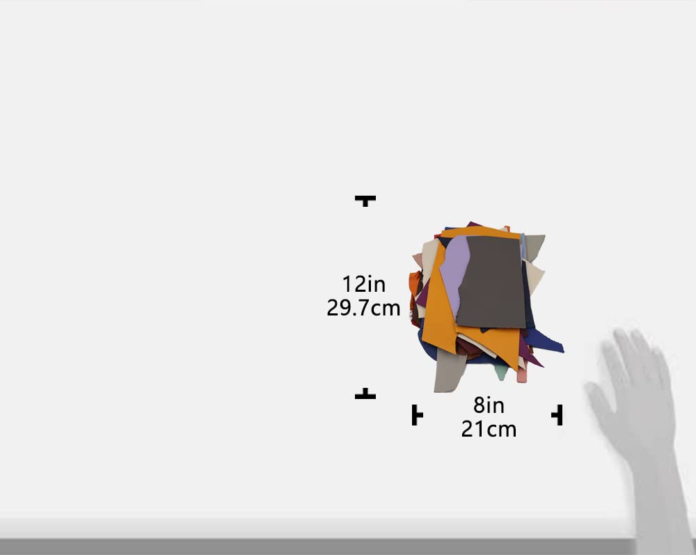 Натуральная мягкая кожа Толстая Сделано из замши Хромированная окрашенная Прочная Ручная работа Коровья кожа Натуральная Брашированная Натуральная кожа Материал DY.Leather [Ассорти 1.0мм]