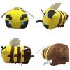 Yellow Bee Minecraft Plush Doll Toy For Children Gift And Decoration Room