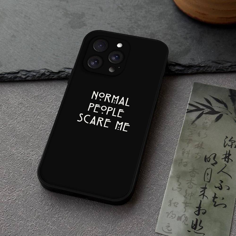 Чехол для телефона American Horror Story AHS 1984 для iPhone 17,16,15,14,13,12,11 Plus,Pro,Max,XR,XS,X,7,8 Plus,Mini Черный Силиконовый Мягкий