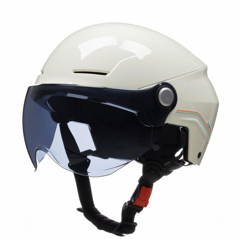 Helmet Electric Car Women's Summer Half Helmet 3C Certified Battery Motorcycle Men's Four Seasons Helmet