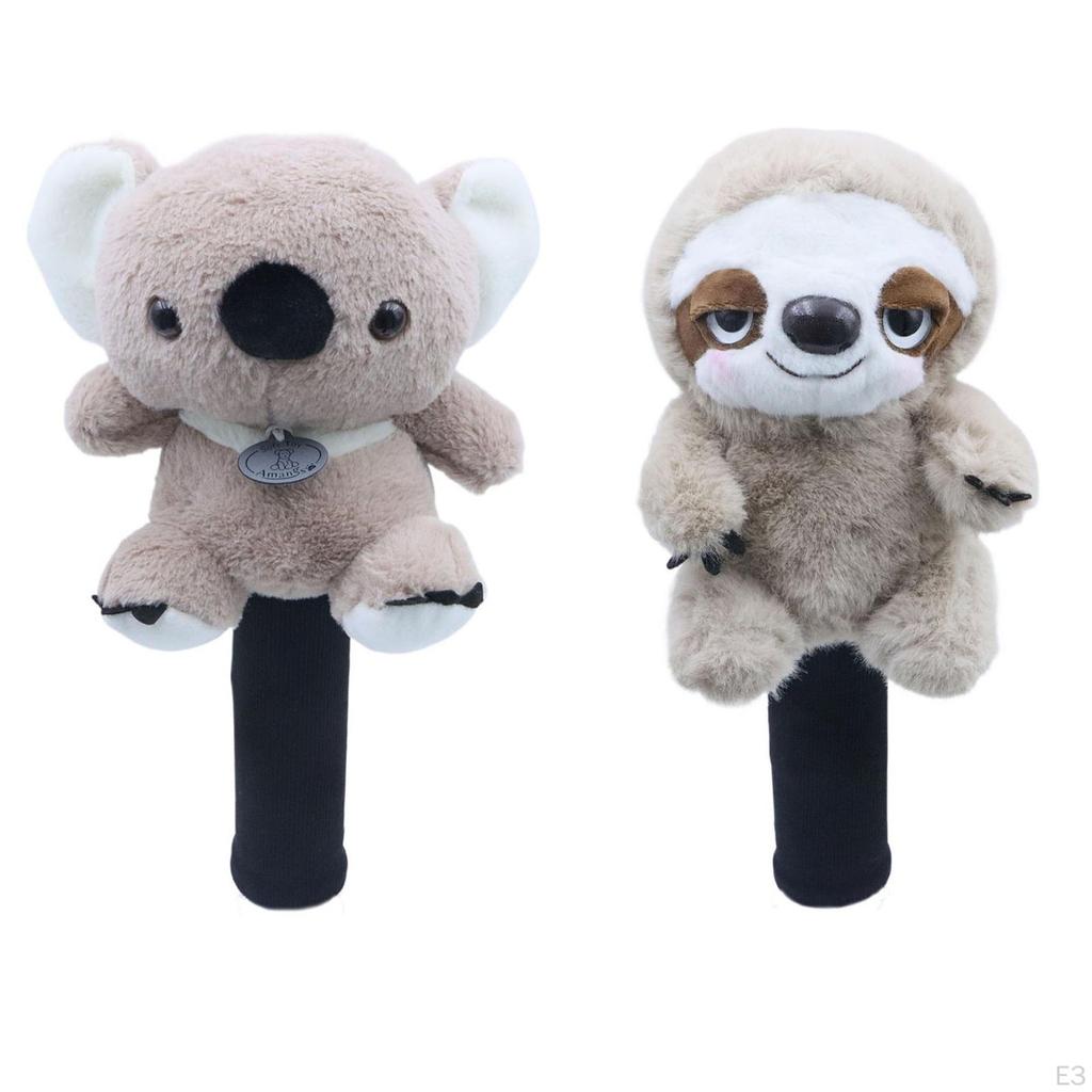 Фервей Вуд Головной чехол для клюшки для гольфа Забавный головной чехол Плюшевое животное Подарок гольфисту Новинка Мягкий