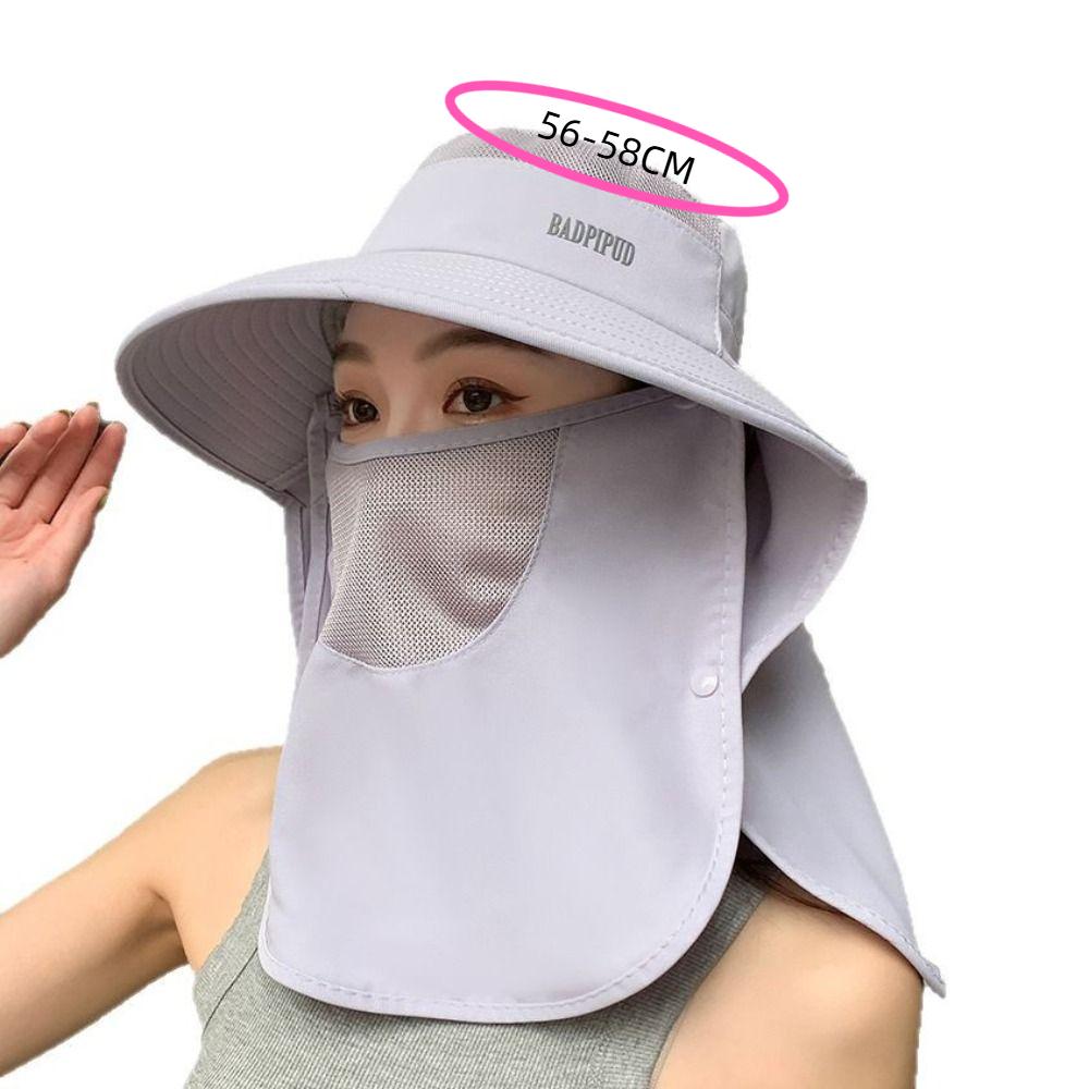 Sun Protection Fisherman Shawl Hat Breathable Mountaineering Cap Casual Sun Protection Cap Women