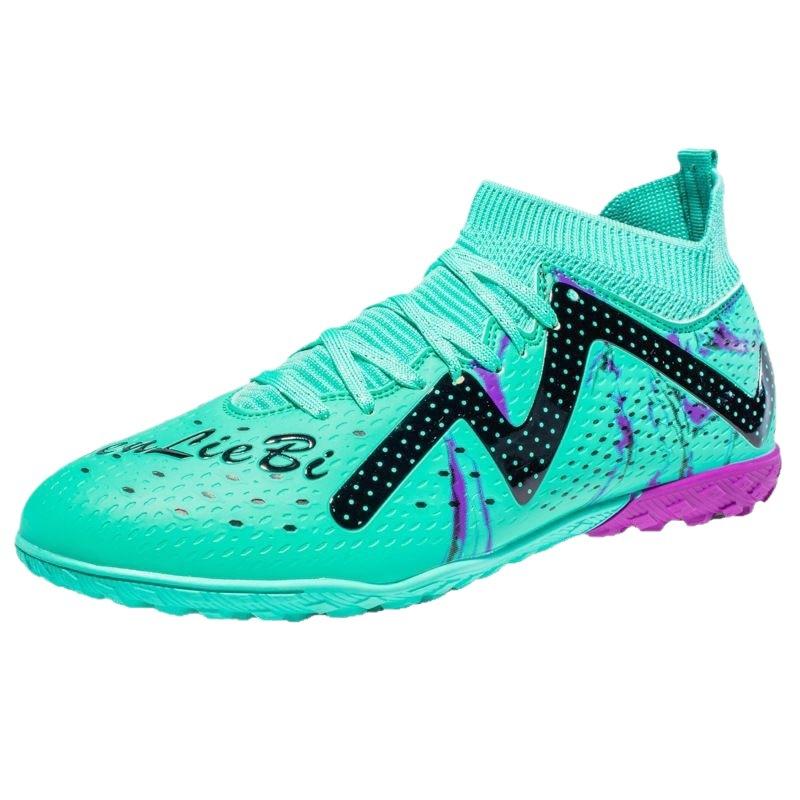 2025 новые футбольные бутсы мужские высокие шипы трава тренировка игра спортивная обувь